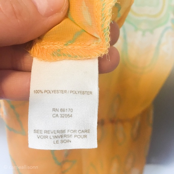 🌿 SALE Free People | Yellow Tropical Cover-Up - Picture 7 of 8